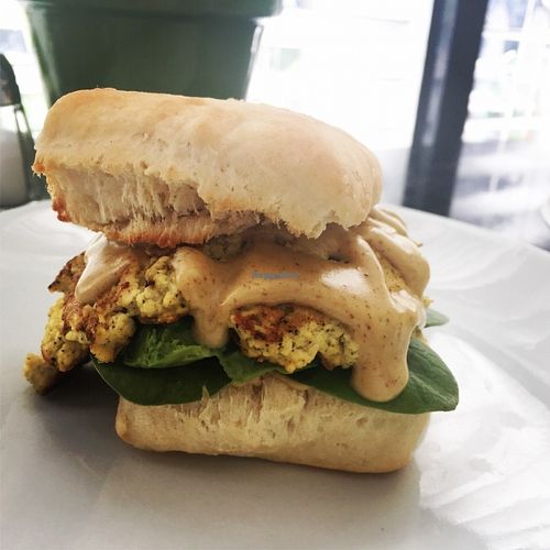 Good Morning Sandwich (no mushrooms; no tomatoes; added avocado) at The Coronado PHX in Phoenix