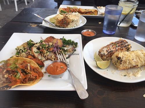 street corn = amazing. tofu scramble is also highly recommended. at The Coronado PHX in Phoenix