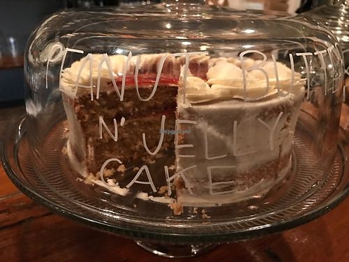 vegan PBJ cake at The Coronado PHX in Phoenix