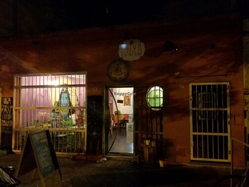 outside at Shiva Mangalam in Buenos Aires