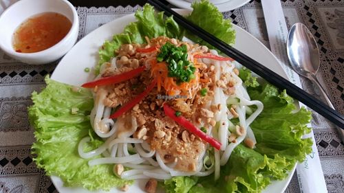 banh tam (silkworm noodles) at An Nhien - Nguyen Van Thu in Ho Chi Minh City