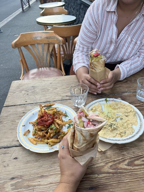   at Oum Falafel in Lille