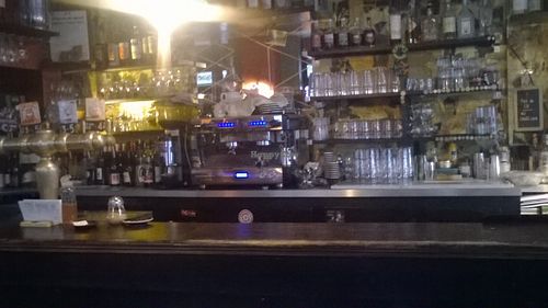 le bar at La Folie Douce in Paris