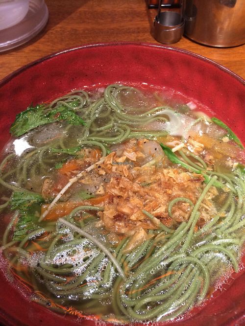 Vege ramen at Chabuton in Kyoto