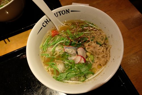Ramen at Chabuton in Kyoto