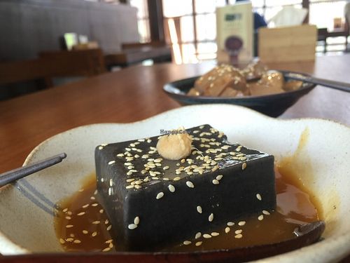 Sesame tofu at Hoshina in Taitung