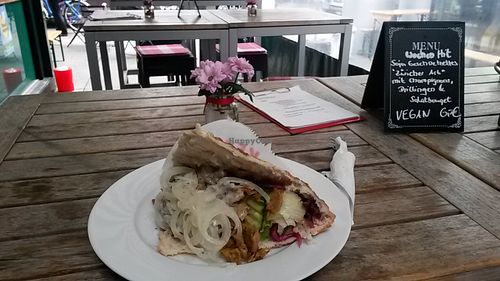 Vegan Döner at Kunstküche in Krefeld