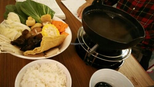 mini hot pot  at Adam Taste in North Singapore