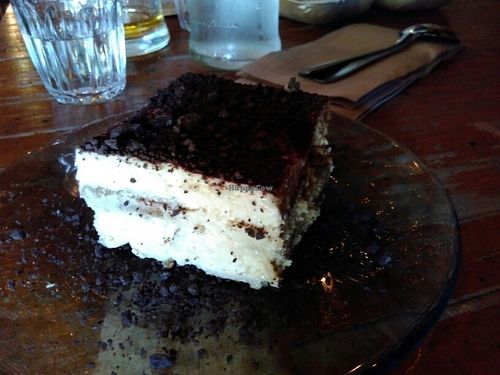 Tiramisu at Gigi Pizzeria in Newtown