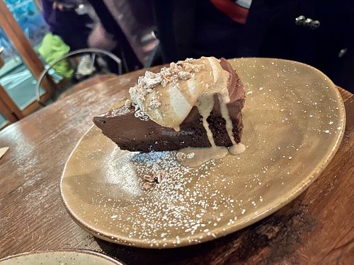 Chocolate and hazelnut cream cake   at Gigi Pizzeria in Newtown