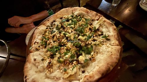 Cavolo - so much flavour. I loved the cauliflower purée with pine nuts  at Gigi Pizzeria in Newtown