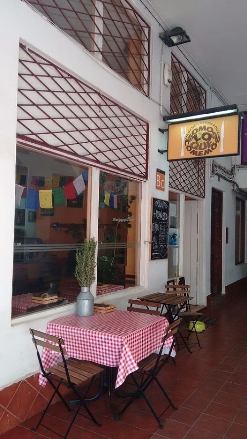 At the end of a commercial shopping passage, hard to find but worth it. at Somos Lo Que Comemos in Tenerife