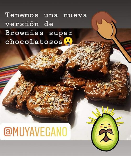 Vegan Brownies🍫 at Muya Vegan Cafe - Maybe closed in Trujillo