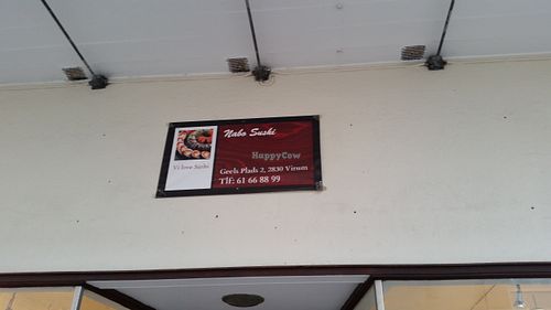 out at Nabo Sushi and Wok in Virum