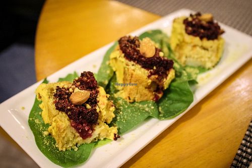 menu of the day - starter at RasLok in Buenos Aires