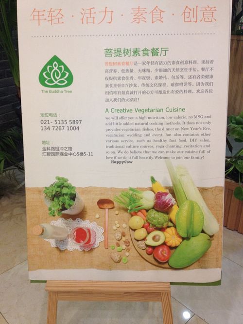 a sign posted at the entrance at The Buddha Tree in Shanghai