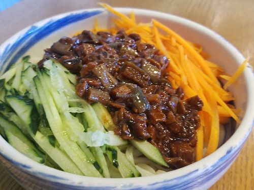 Sesame noodle at The Buddha Tree in Shanghai