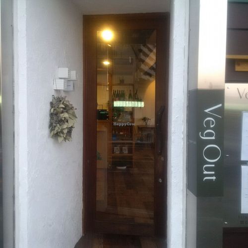 The storefront for Veg Out at Veg Out in Kyoto