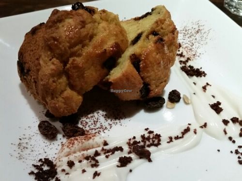 pumpkin carob muffin at Veg Out in Kyoto