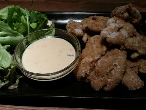 soy meat fish at Veg Out in Kyoto