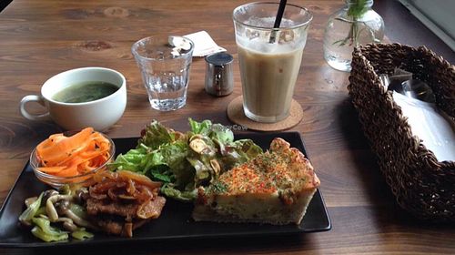 Quich at Veg Out in Kyoto