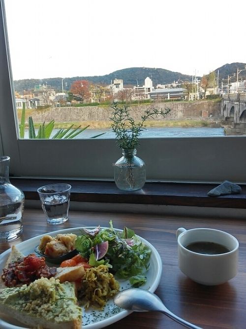 Open Sandwich Set at Veg Out in Kyoto