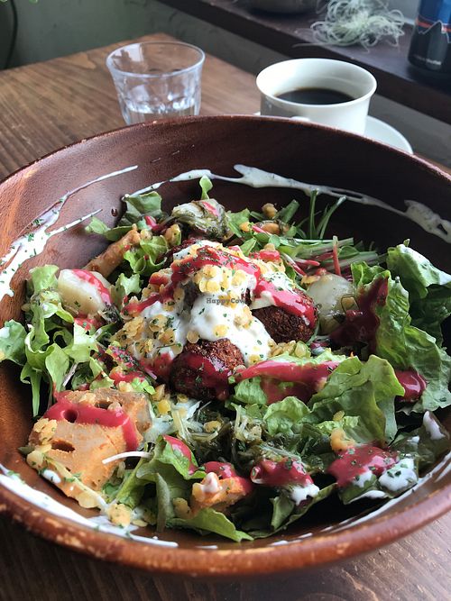Buddha Bowl at Veg Out in Kyoto