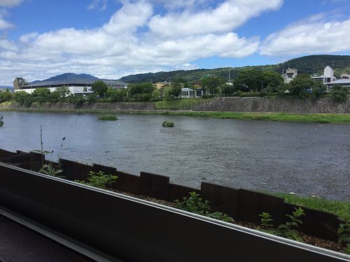 Lovely view at Veg Out in Kyoto