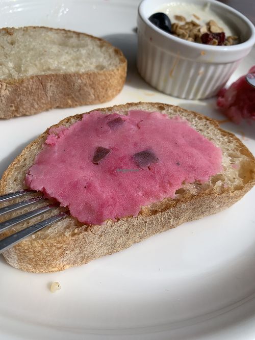 Toast at Veg Out in Kyoto