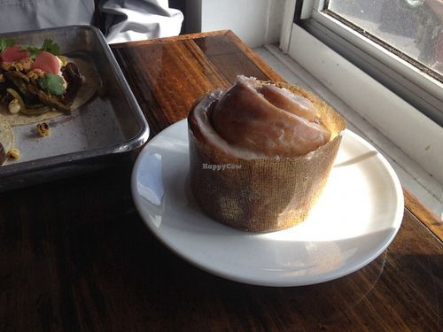 Cinnamon bun! at Valhalla Bakery in Orlando