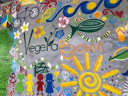 Decor  at VegetaBowl in Koh Tao