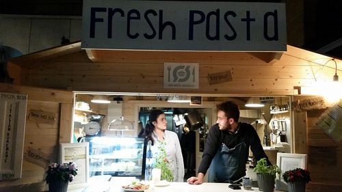 Fresh Pasta at Copenhagen Street Food - Food Hall in Copenhagen