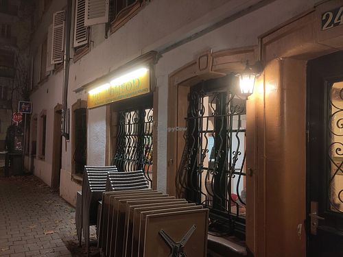 Storefront at Au Potiron in Strasbourg