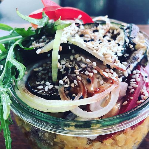 buddha bowl at Gruenes Herz in Erfurt