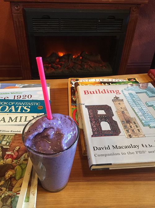 Amazing smoothies! at The Tin Thistle Garden Cafe in North Bend