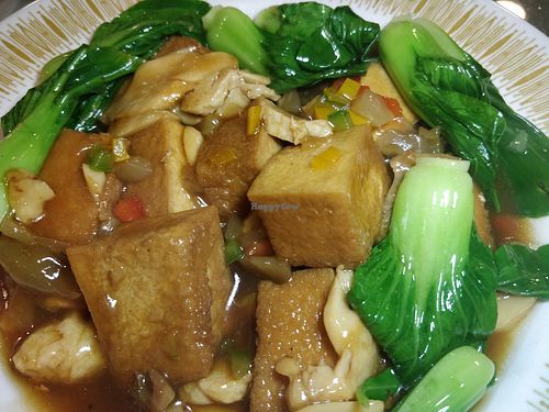 braised tofu at Supreme Vege 善心缘 - Bras Basah in Central Singapore