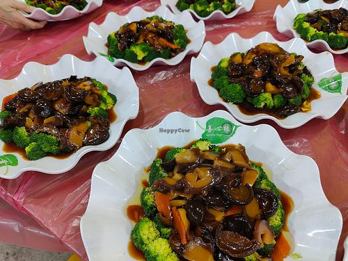 Catered dinner for 33 tables for 7th month 中元节 dinner at Tan Gin Sai Tropical Fish Farm at Supreme Vege 善心缘 - Bras Basah in Central Singapore