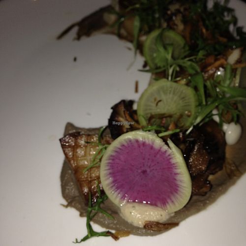 mushrooms  at Avant Garden in New York City