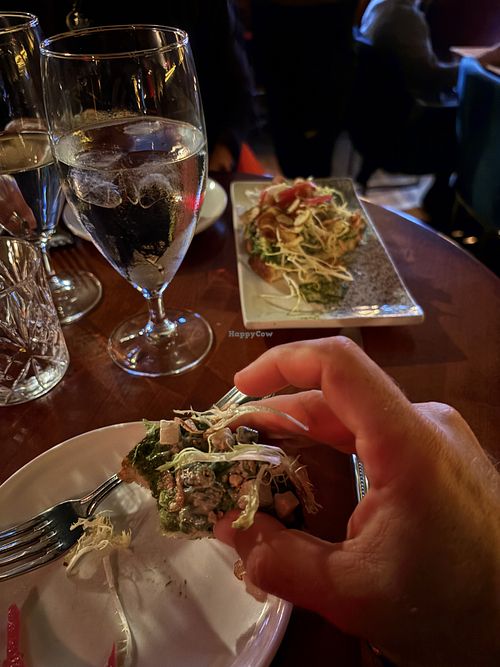 Toast  at Avant Garden in New York City