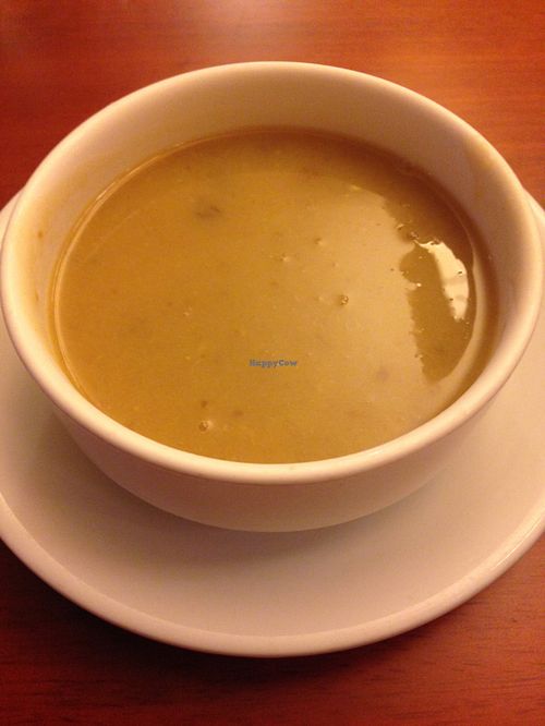 Sweet potato soup at Gingko House 銀杏館 in Hong Kong Island