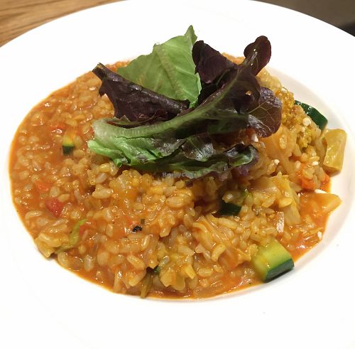 Moroccan risotto  at Kaya Kaya Cafe in Taipei