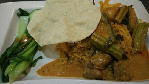 nasi brayani  at vGreen in Central Singapore