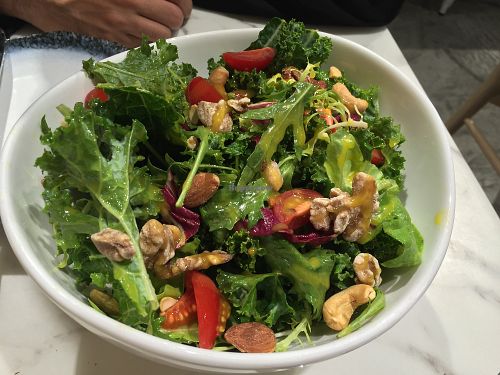 Kale salad at OVOCafe - Central in Hong Kong Island