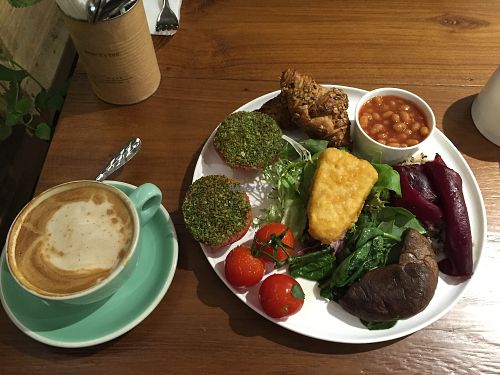 Vegan full breakfast (need to double check if they can still do this as not on latest vegan menu) at OVOCafe - Central in Hong Kong Island