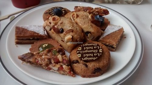 Biscuits at Shangri-La Hotel - La Bauhinia in Paris