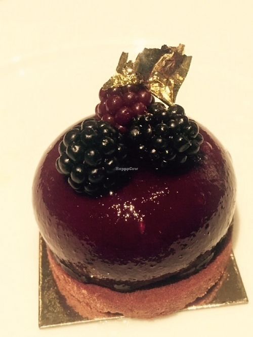 Fine pastry at the Vegan Tea Time at the Shangri-La Paris at Shangri-La Hotel - La Bauhinia in Paris