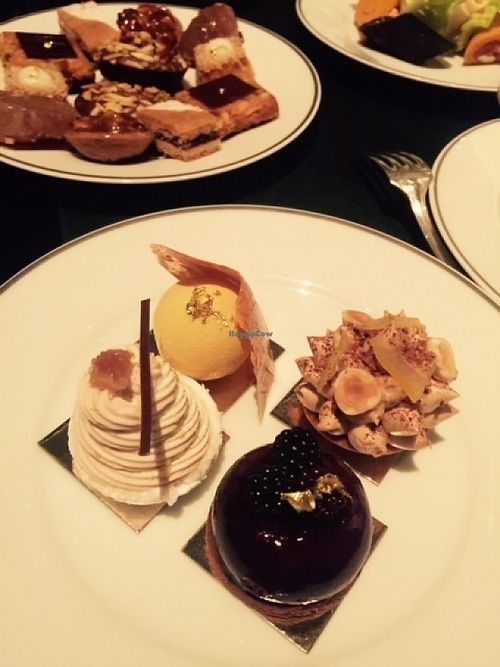 Haute pastries in Paris  at Shangri-La Hotel - La Bauhinia in Paris