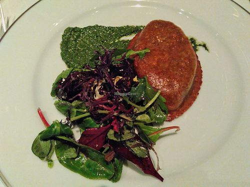 Chestnut pie and vegan pesto at Shangri-La Hotel - La Bauhinia in Paris
