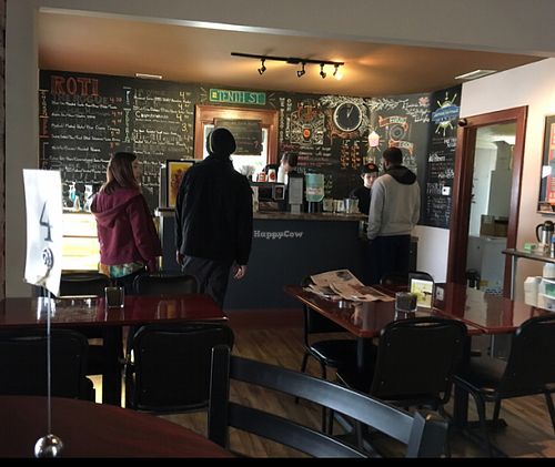 Great customer service!  at The Hub Roti Cafe in Jeffersonville