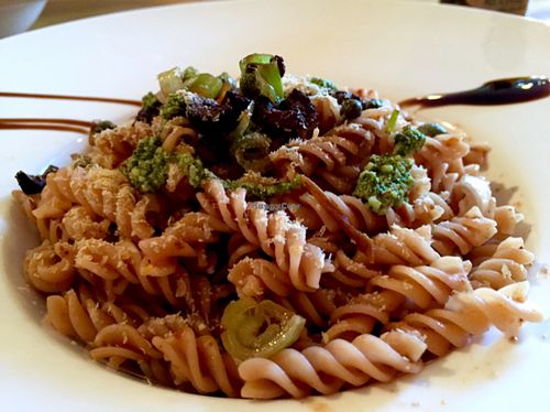 Fusilli Pasta at Vegan Gorilla in Nice